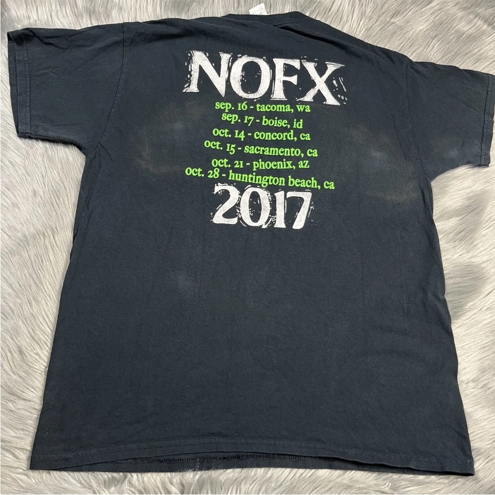 2017 NOFX Punk Rock Punk In Drublic Tour T Shirt - Picture 12 of 12